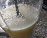 A picture of step 1 of Ginger ice tea drink.