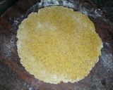 A picture of step 4 of Missi chapati (Roti).