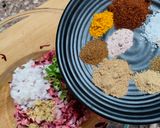 A picture of step 5 of Beetroot Tikki.