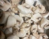A picture of step 1 of Mushroom paneer pepper fry.