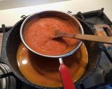 A picture of step 4 of Piedmontese Red Bagnetto Sauce.