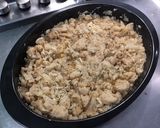 Une image de l'étape 9 de Gratin de chou-fleur au bouillon de crevettes et emmental.