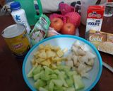 Foto langkah ke 1 dari resep Salad Buah.
