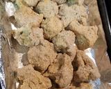 A picture of step 4 of Spicy Buffalo Cauliflower Wings.