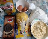 Foto langkah ke 1 dari resep Cheesy Choco Cookies.