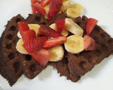 Foto del paso 3 de la receta: Waffles de choco veganos y sin gluten 😍