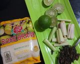Foto langkah ke 1 dari resep Es Teh Sereh Jeruk Nipis.