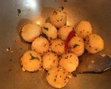A picture of step 5 of Rava Balls.