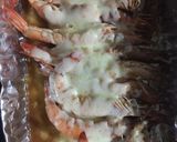 A picture of step 8 of Cheesy Shrimps.