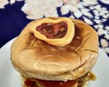 Foto langkah ke 7 dari resep Burger dengan patty homemade.