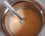A picture of step 3 of Crunchy Coffee Custard.