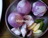A picture of step 2 of Chole Masala.
