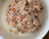 Hình bước làm 3 của món Chả mực đậu hủ carrot nấm mèo