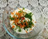 A picture of step 3 of Gujarati Handvo.