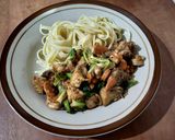 Foto langkah ke 6 dari resep Fettuccine Ayam Cajun.