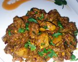 A picture of step 8 of 5 minutes spicy chicken liver.