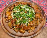 A picture of step 3 of Couscous and Eggplant Salad.