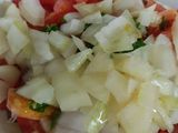 سلطة الفول بالنعناع