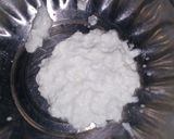 A picture of step 1 of Dahi ke shole.