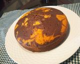 Foto del paso 11 de la receta: Bizcocho marmolado de naranja y chocolate
