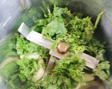 A picture of step 2 of Ridge gourd thecha.