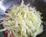 Foto langkah ke 4 dari resep Tumis labu Siam & Tempe.