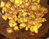 आलू भुजिया (aloo bhujiya recipe in Hindi) रेसिपी चरण 3 फोटो