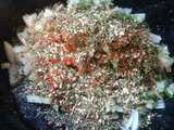 Pechuga salteada con arroz