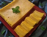 Foto langkah ke 6 dari resep Bolu Labu Kuning Lapis Keju.