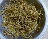 A picture of step 3 of Rice Sev Sun Dried.
