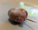 Baconbe göngyölt gomba air fryerben salátával recept fázis 2 fotója