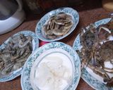 صورة لخطوة 1 من وصفة طاجن سى فود 🐟🍤