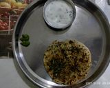 A picture of step 5 of Spinach bharwa paratha.