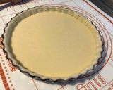 Une image de l'étape 6 de Tarte aux pêches de vigne et mascarpone (pâte sablée au mascarpone).