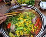 Hình bước làm 5 của món Lẩu mắm