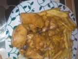 Mi pollo al ajillo