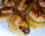 Foto del paso 3 de la receta: Calamarcitos y patatas