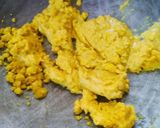 A picture of step 2 of Besan Modak.