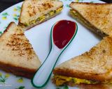 ऑम्लेट ब्रेड (omlette bread recipe in marathi) रेसिपी स्टेप 6 फोटो 