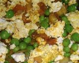 मटर पनीर भुर्जी(matar paneer bhurji recipe in Hindi) रेसिपी चरण 3 फोटो