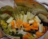 Rizottó dél-tiroli speck sonkával, friss spenóttal, és Gorgonzola sajttal recept fázis 1 fotója