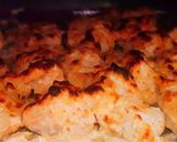 A picture of step 3 of Keto Chicken Malai kebab.