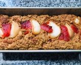 Foto del paso 4 de la receta: Budín integral vegano con membrillo y pera