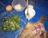 Foto langkah ke 1 dari resep Omelette sayur keju.