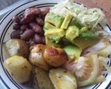 Foto del paso 5 de la receta: Papas en cascos🥔🍟 doradas en olla a presión!!!