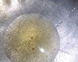 A picture of step 2 of Pulao and rasa.