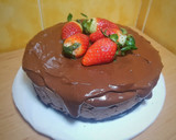 Foto del paso 12 de la receta: Triple chocolate cheesecake