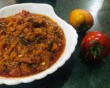 A picture of step 4 of Timator ki bhune wi chutney.