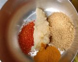 A picture of step 2 of Pumpkin Masala Fry.