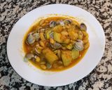 Foto del paso 12 de la receta: Alubias con almejas y alcachofas